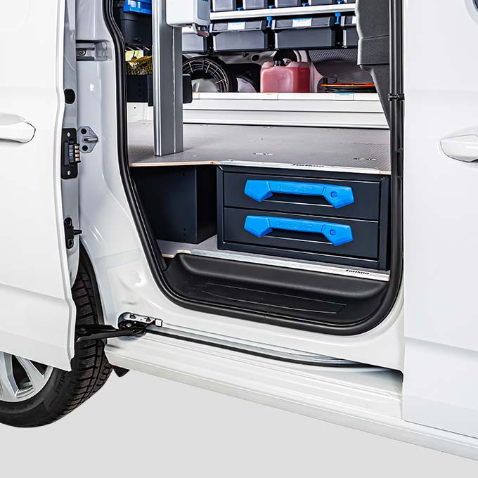 Der neue VW Caddy – so holen Sie das Maximum an Ladekapazität heraus! 